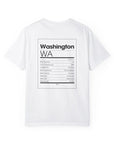 Washington State Facts Shirt