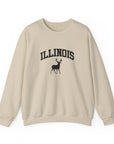 Illinois Varsity State Animal Crew Neck