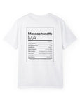 Massachusetts State Facts Shirt