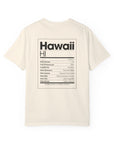 Hawaii State Facts Shirt