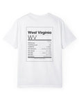 West Virginia State Facts Shirt