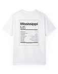 Mississippi State Facts Shirt