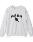 New York Varsity State Animal Crew Neck
