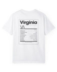 Virginia State Facts Shirt