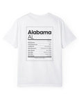 Alabama State Facts Shirt