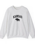 Kansas Varsity State Animal Crew Neck