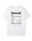 Hawaii State Facts Shirt